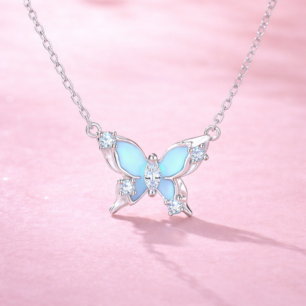 Starlight Butterfly Necklace