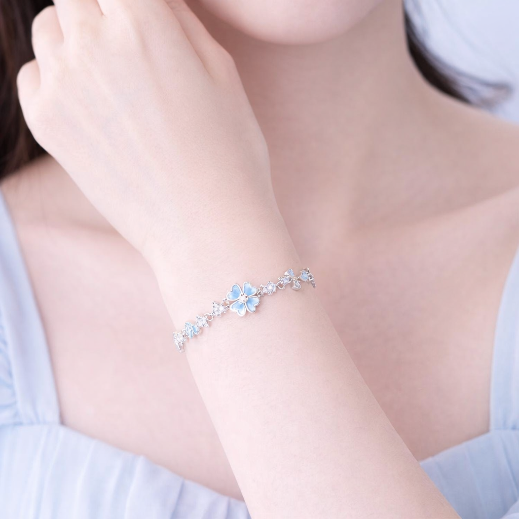 Glowing Flower Bracelet