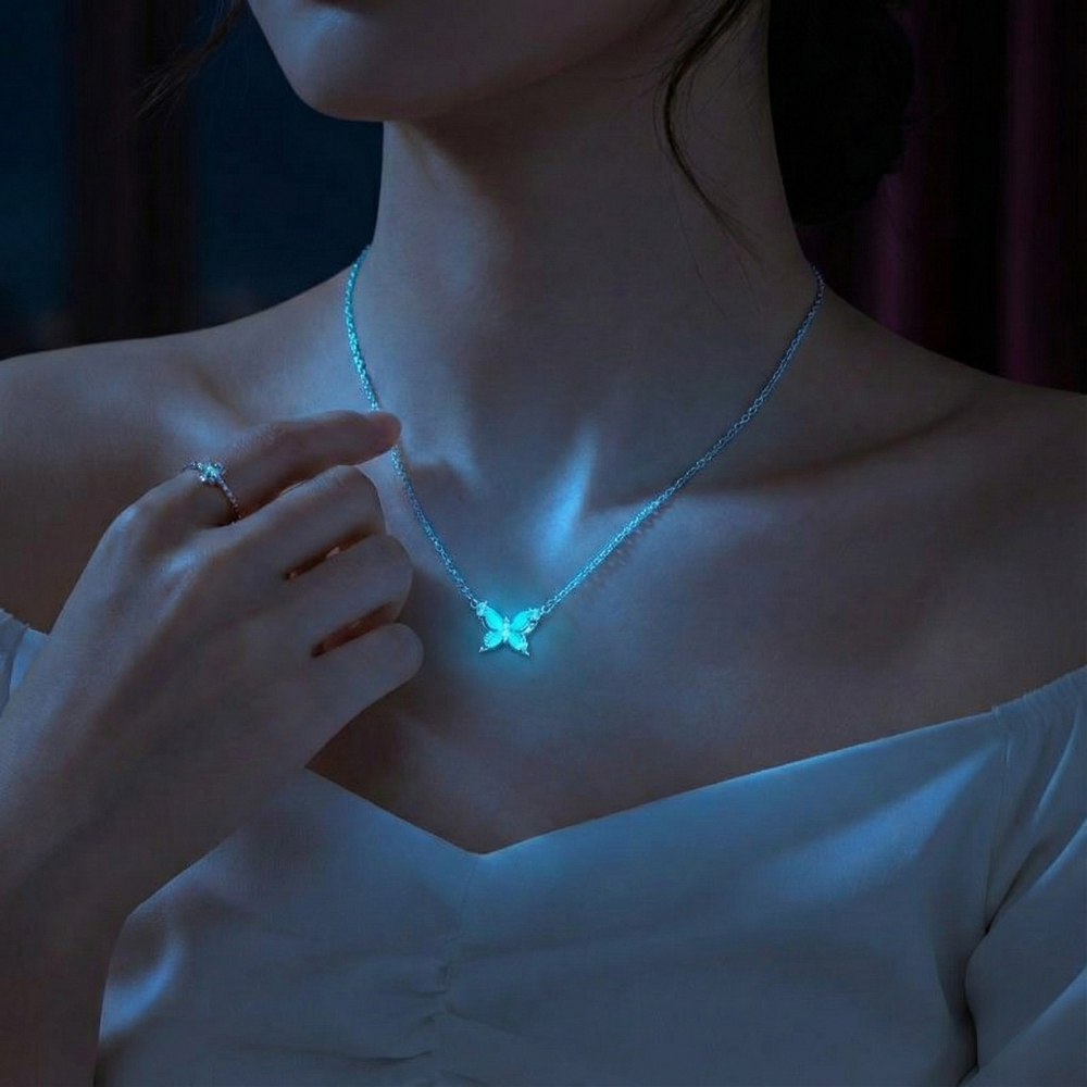 Starlight Butterfly Necklace