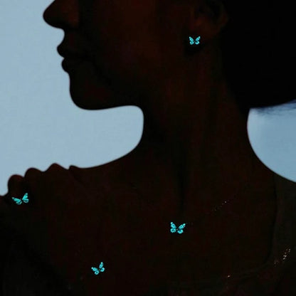 Glow in the Dark Butterfly Earrings