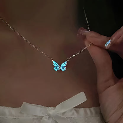 Luminous Butterfly Full Set (Necklace, Bracelet, RIng & Earrings)