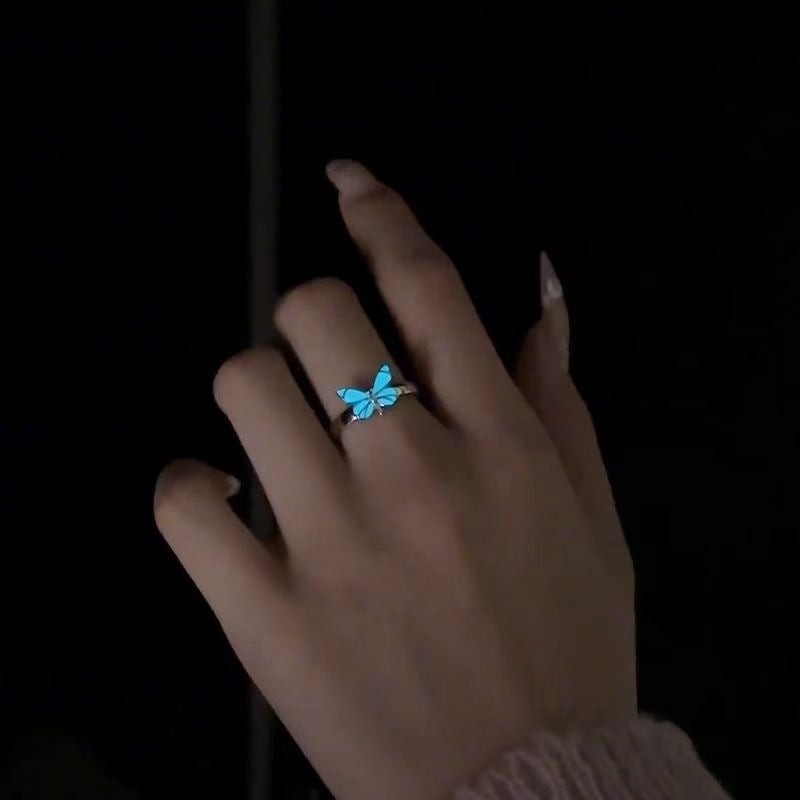 Luminous Butterfly Full Set (Necklace, Bracelet, RIng & Earrings)